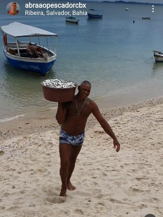 Terraco Ribeira Casa P Temporada Pansiyon Salvador da Bahia Dış mekan fotoğraf